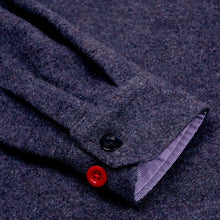 Load image into Gallery viewer, Paxton 35 Purple British Wool Over Shirt