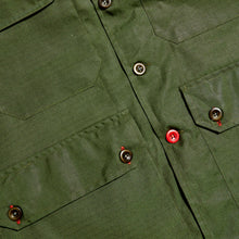 Load image into Gallery viewer, Arkwright 20 Dark Olive Water Repellent Ripstop Over Shirt