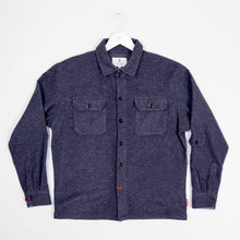Load image into Gallery viewer, Paxton 35 Purple British Wool Over Shirt