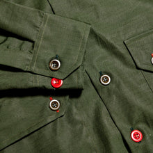 Load image into Gallery viewer, Arkwright 20 Dark Olive Water Repellent Ripstop Over Shirt