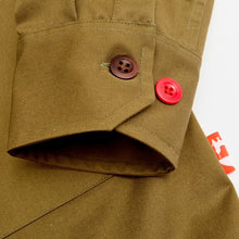 Load image into Gallery viewer, Baines 17 Biscuit Cotton Twill Over Shirt