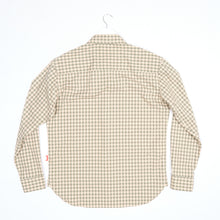 Load image into Gallery viewer, Brighton 2 Luxury Olive Gingham Tailed Shirt