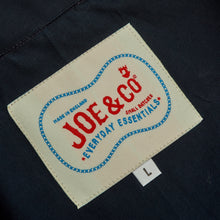 Load image into Gallery viewer, Arkwright 45 Dark Navy Luxury Poplin Over Shirt