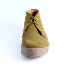 Load image into Gallery viewer, Joe & Co x Sanders 07 Olive Green Polo Snuff Suede Chucka Boot