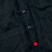 Load image into Gallery viewer, Baines 18 Dark Navy Blue Cotton Over Shirt