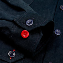 Load image into Gallery viewer, Arkwright 34 Dark Navy Cotton Twill Over Shirt