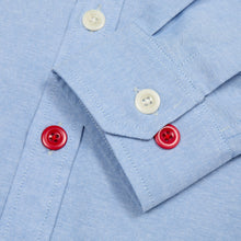 Load image into Gallery viewer, Fulton 6 Cotton Chambray Sky Blue Tailed Shirt