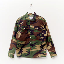 Load image into Gallery viewer, Paxton 33 Water Repllent Ripstop Field Camo Over Shirt