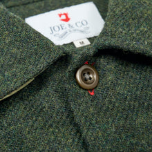 Load image into Gallery viewer, Arkwright 35 Dark Green Britsh Wool Over Shirt