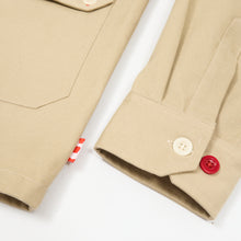 Load image into Gallery viewer, Arkwright 37 Fawn Cotton Twill Over Shirt