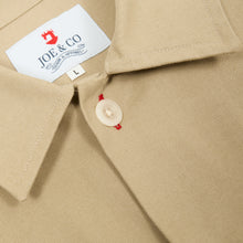 Load image into Gallery viewer, Arkwright 37 Fawn Cotton Twill Over Shirt