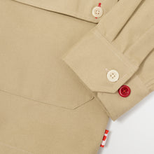 Load image into Gallery viewer, Arkwright 37 Fawn Cotton Twill Over Shirt