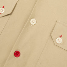 Load image into Gallery viewer, Arkwright 37 Fawn Cotton Twill Over Shirt