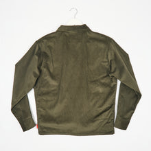 Load image into Gallery viewer, Arkwright 38 Dark Green Corduroy Cotton Over Shirt