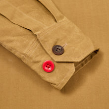 Load image into Gallery viewer, Paxton 39 Mustard Dry Wax Honeycomb Ripstop Cotton Over Shirt