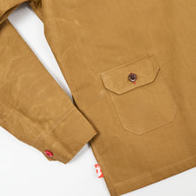 Load image into Gallery viewer, Paxton 39 Mustard Dry Wax Honeycomb Ripstop Cotton Over Shirt