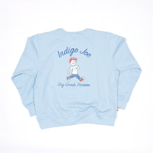 Load image into Gallery viewer, Chaplin 06 Sky Blue Indigo Joe Loopback DTF Sweatshirt