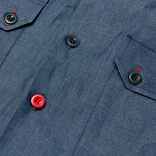 Load image into Gallery viewer, Arkwright 44 Dark Chambray Over Shirt