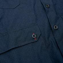 Load image into Gallery viewer, Arkwright 41 Dark Navy Cotton Ripstop Over Shirt
