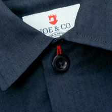 Load image into Gallery viewer, Arkwright 41 Dark Navy Cotton Ripstop Over Shirt