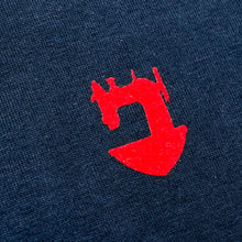 Load image into Gallery viewer, The Classic Signature Navy Orgainc T Shirt