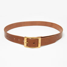 Load image into Gallery viewer, Philby 04 Chestnut Buffalo Leather With Solid Brass Belt