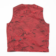 Load image into Gallery viewer, Brompton Red & Black Camo Ripstop Gilet