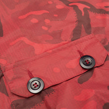 Load image into Gallery viewer, Brompton Red & Black Camo Ripstop Gilet