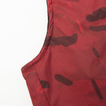 Load image into Gallery viewer, Brompton Red & Black Camo Ripstop Gilet