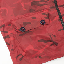 Load image into Gallery viewer, Brompton Red & Black Camo Ripstop Gilet