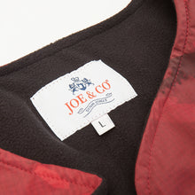Load image into Gallery viewer, Brompton Red & Black Camo Ripstop Gilet