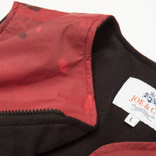 Load image into Gallery viewer, Brompton Red & Black Camo Ripstop Gilet