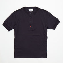 Load image into Gallery viewer, Bolin 3 Dark Navy Suvin Cotton SS Henley
