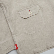 Load image into Gallery viewer, Paxton 30 putty linen over shirt