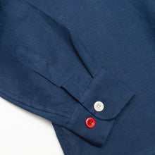 Load image into Gallery viewer, Paxton 31 navy linen over shirt