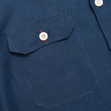 Load image into Gallery viewer, Paxton 31 navy linen over shirt
