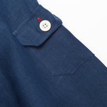 Load image into Gallery viewer, Paxton 31 navy linen over shirt