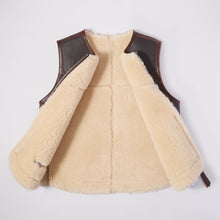 Load image into Gallery viewer, C-3 Leather Sheepskin Vest