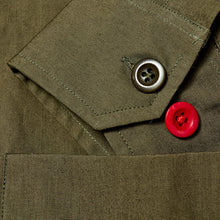Load image into Gallery viewer, Baines 22 Khaki Luxury Cotton Poplin Over Shirt
