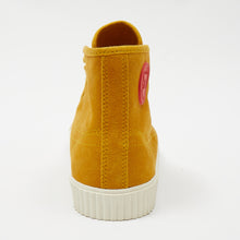 Load image into Gallery viewer, Joe & Co X Gola 06 Mustard Yellow Luxury Suede Off White Vulcanised Rubber Hi Top