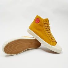 Load image into Gallery viewer, Joe & Co X Gola 06 Mustard Yellow Luxury Suede Off White Vulcanised Rubber Hi Top