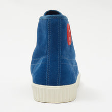 Load image into Gallery viewer, Joe & Co X Gola 07 Electric Blue Luxury Suede & Off White Vulcanised Rubber Hi Top