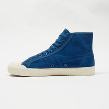 Load image into Gallery viewer, Joe & Co X Gola 07 Electric Blue Luxury Suede & Off White Vulcanised Rubber Hi Top