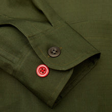 Load image into Gallery viewer, Chadwick 5 Dark Olive Water Repellent Ripstop Over Shirt