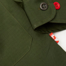 Load image into Gallery viewer, Chadwick 5 Dark Olive Water Repellent Ripstop Over Shirt