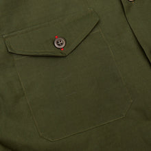 Load image into Gallery viewer, Chadwick 5 Dark Olive Water Repellent Ripstop Over Shirt
