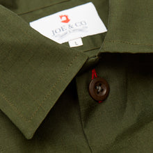 Load image into Gallery viewer, Chadwick 5 Dark Olive Water Repellent Ripstop Over Shirt