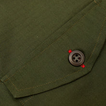 Load image into Gallery viewer, Chadwick 5 Dark Olive Water Repellent Ripstop Over Shirt