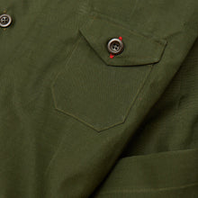 Load image into Gallery viewer, Chadwick 5 Dark Olive Water Repellent Ripstop Over Shirt