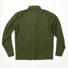 Load image into Gallery viewer, Chadwick 5 Dark Olive Water Repellent Ripstop Over Shirt